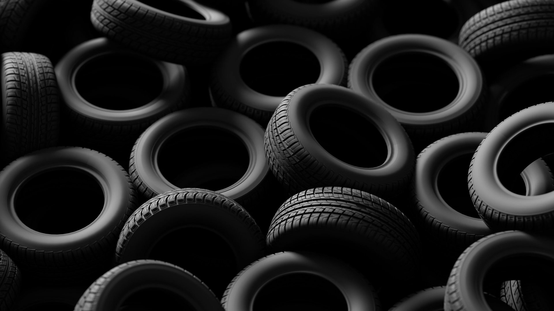 Stack of tires
